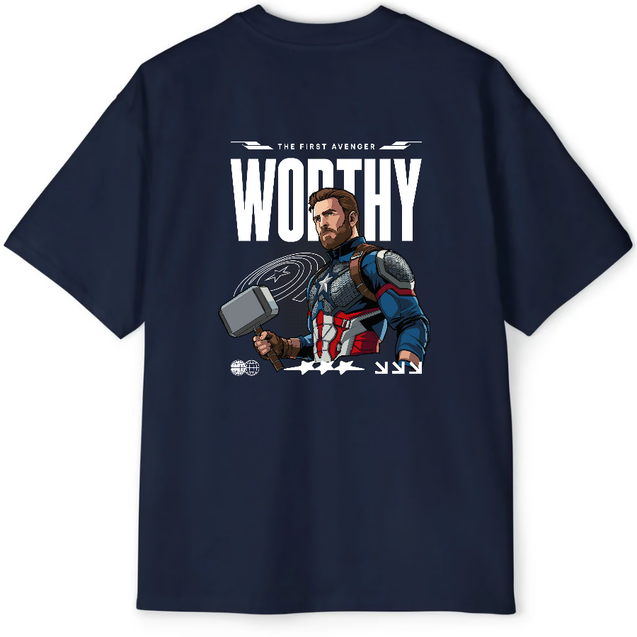 Captain America: Steve Rogers - Oversized Tee