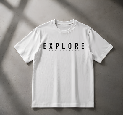 EXPLORE THE UNKNOWN - Oversized Tee