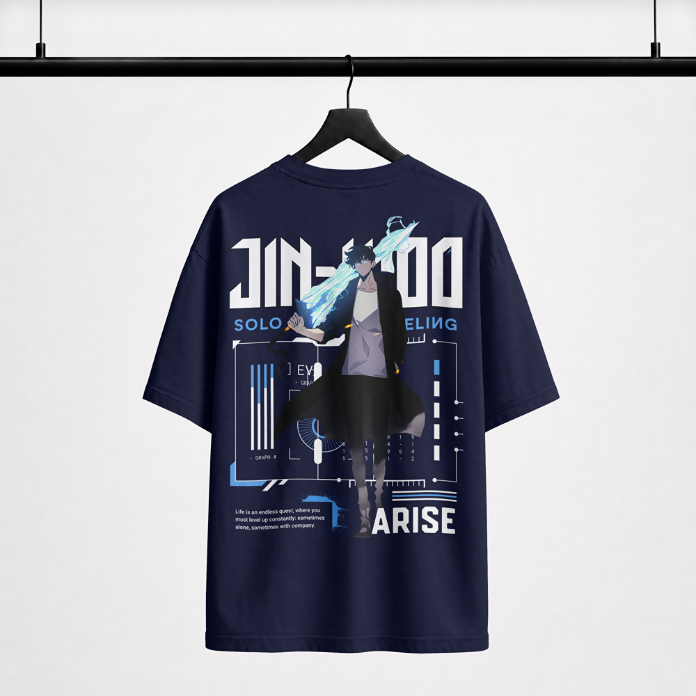 Sung Jin-Woo, Solo Leveling Oversized Tee