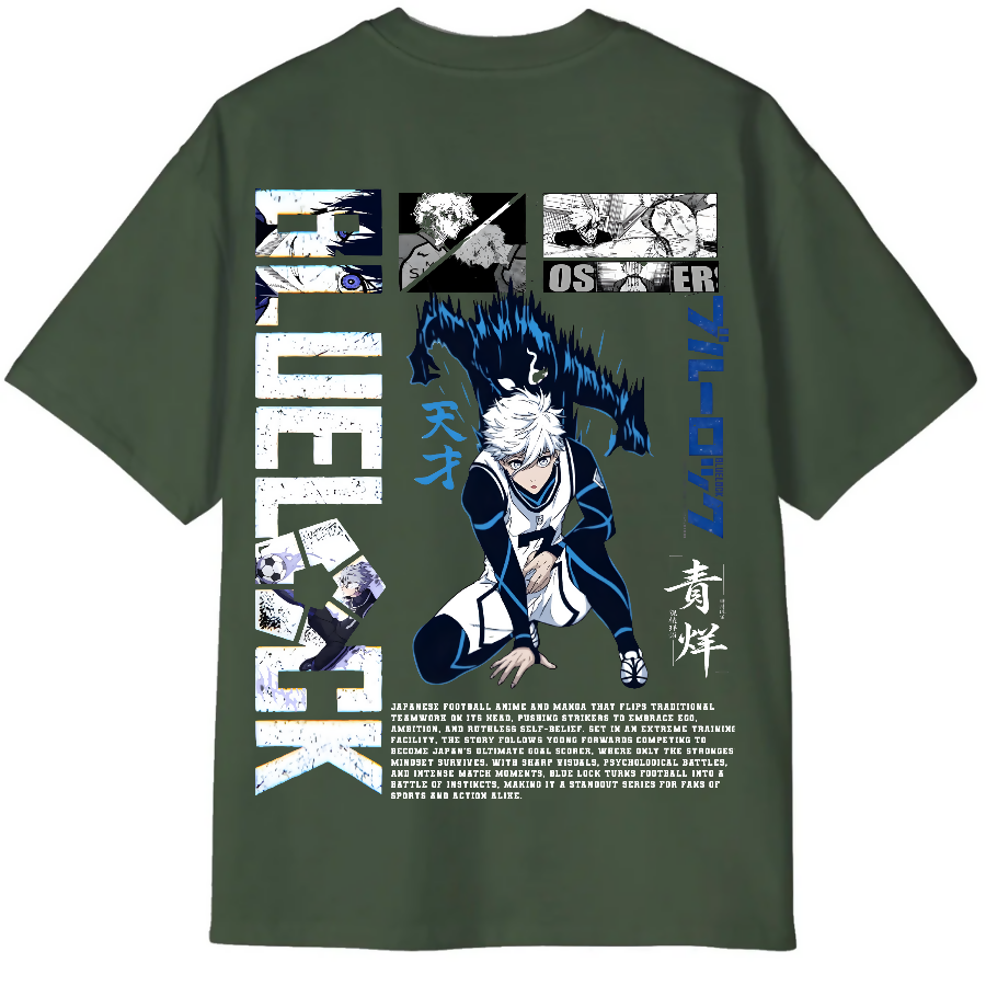 BLUE LOCK - NAGI SEISHIRO (A2 OVERSIZED TEE )