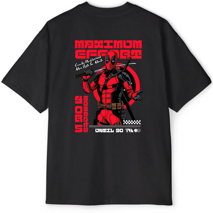 Deadpool: Maximum Effort - Oversized Tee