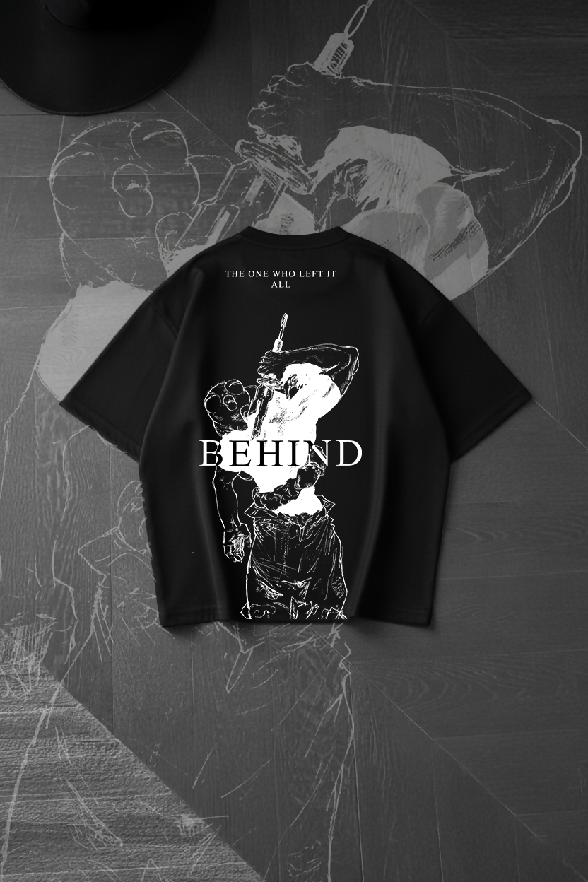 The One Who Left It All Behind – Jujutsu Kaisen Oversized Tee