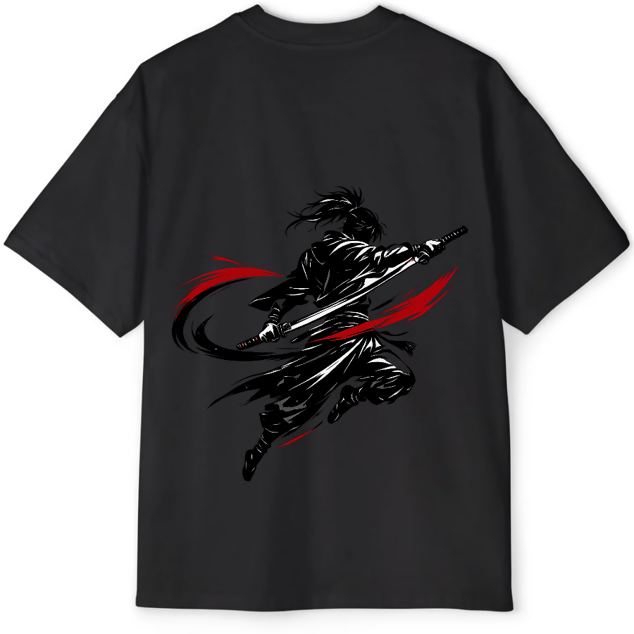 NORTHBOUND – Crimson Ronin Oversized Tee