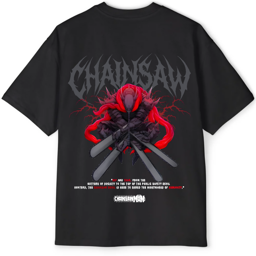 CHAINSAW MAN - OVERSIZED T SHIRT