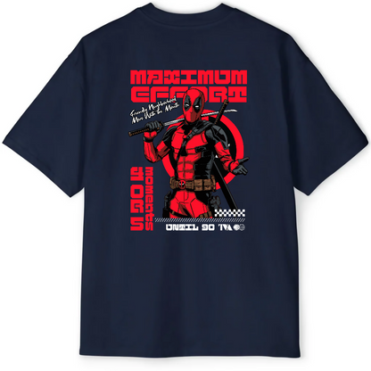 Deadpool: Maximum Effort - Oversized Tee