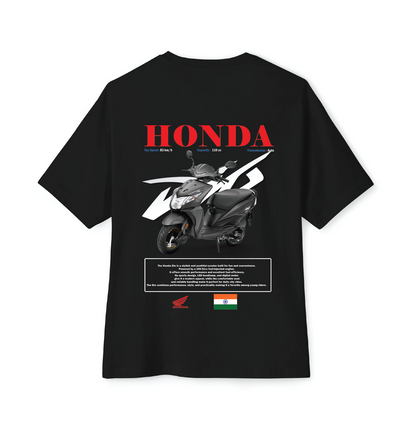 Luvara Honda Dio black | Oversized Tee