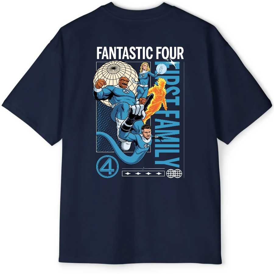 Fantastic Four - Oversized Tee