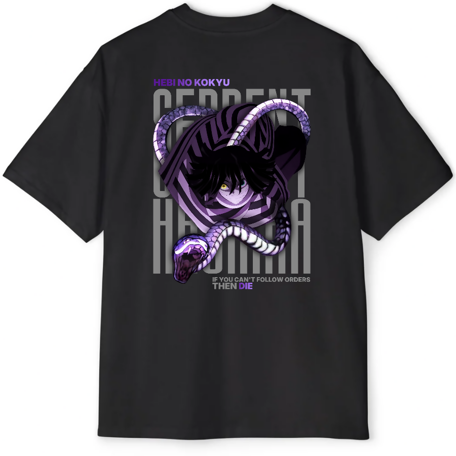 Demon Slayer - Obanai Iguro Oversized Tee