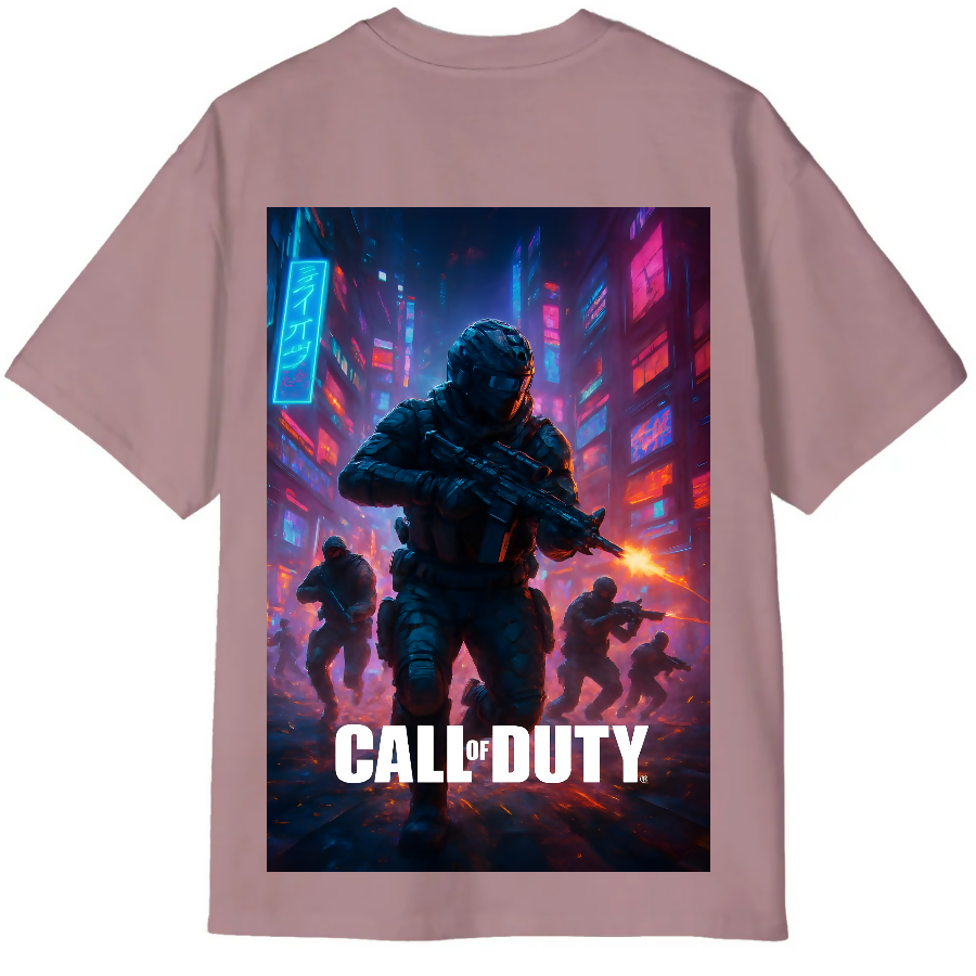 Call Of Duty Back Printed
