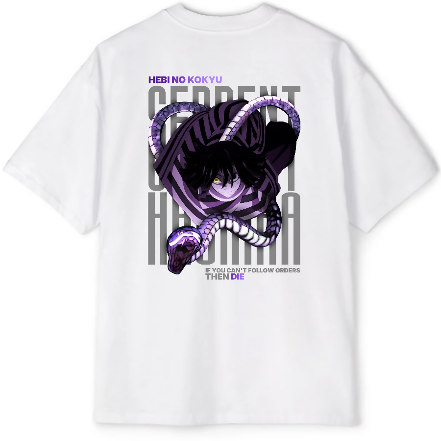 Demon Slayer - Obanai Iguro Oversized Tee