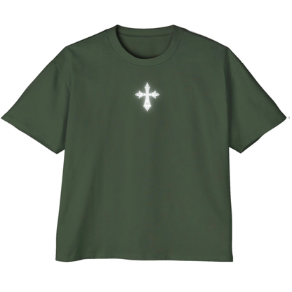 FAITH - Reflective Crown Of Thorns Oversized Tee
