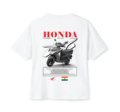 Luvara Honda Dio black | Oversized Tee