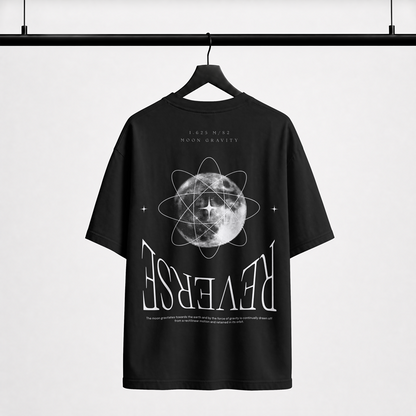 Reverse Moon Gravity Oversized Tee