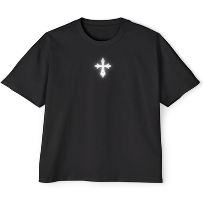 FAITH - Reflective Crown Of Thorns Oversized Tee