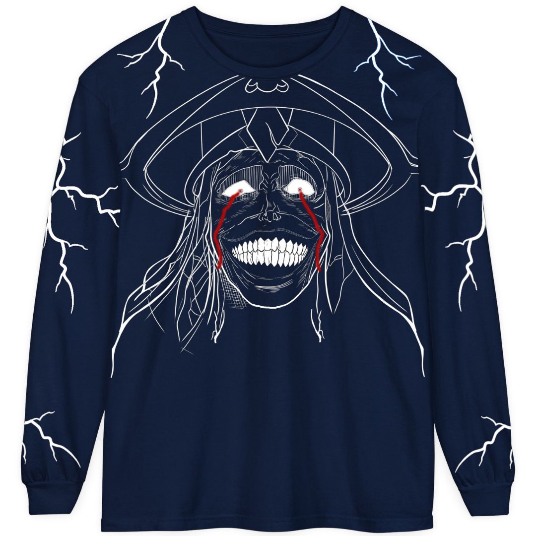 SOLOLVL Long Sleeve Tee - Navy