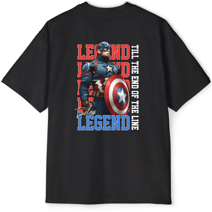 Captain America: Timeless Legend - Oversized Tee