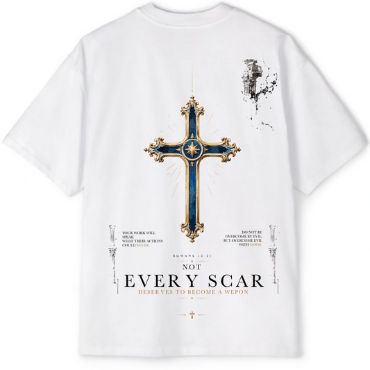 Not Every Scar Oversized Tee