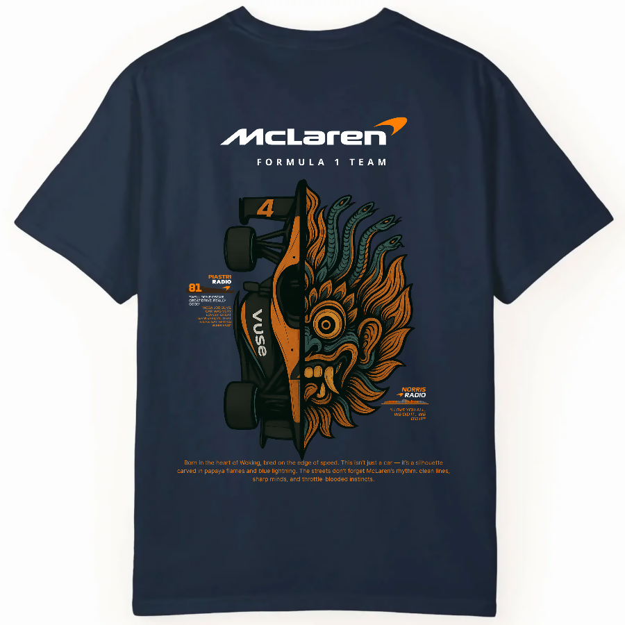 Mclaren Racing x Yaka Mask Tee - Regular Fit Tee