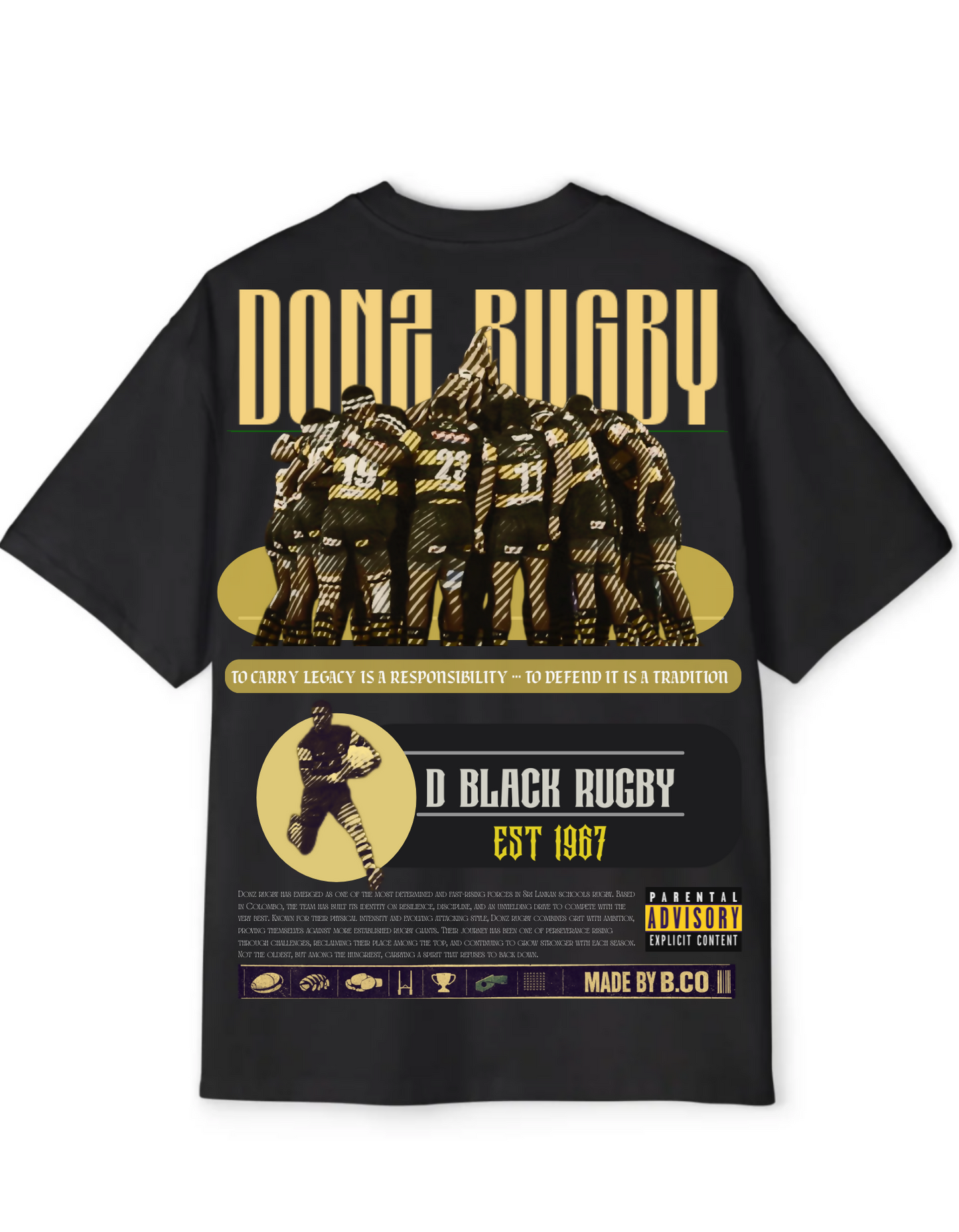 Donz Rugby 2026 - Regular Fit Tee