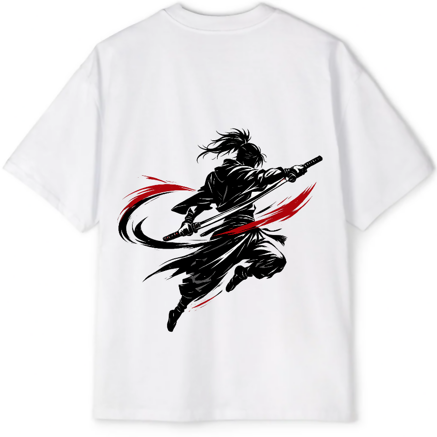 NORTHBOUND – Crimson Ronin Oversized Tee