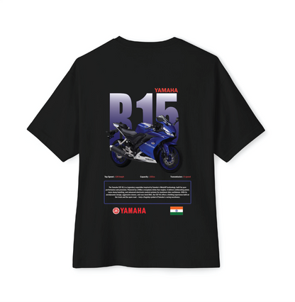 Luvara Yamaha R-15 Blue | Oversized Tee