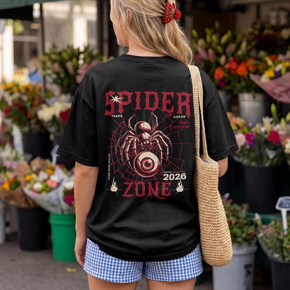 Spider Zone-Mind's Conundrum Oversized Tee