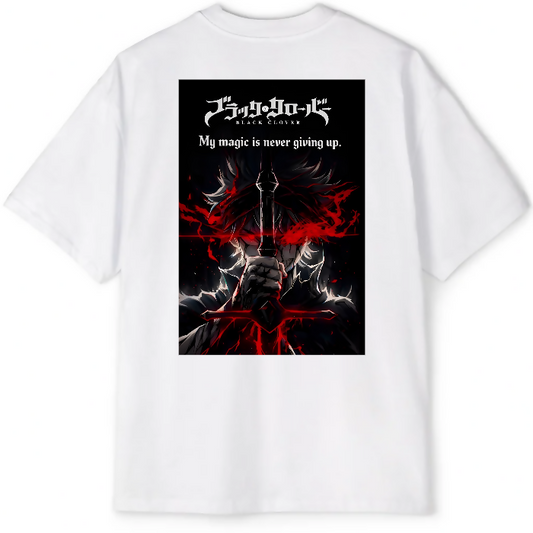 BLACK CLOVER - Oversized T shirt