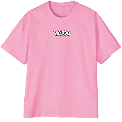 Cyber Girl Graffiti Oversized Tee