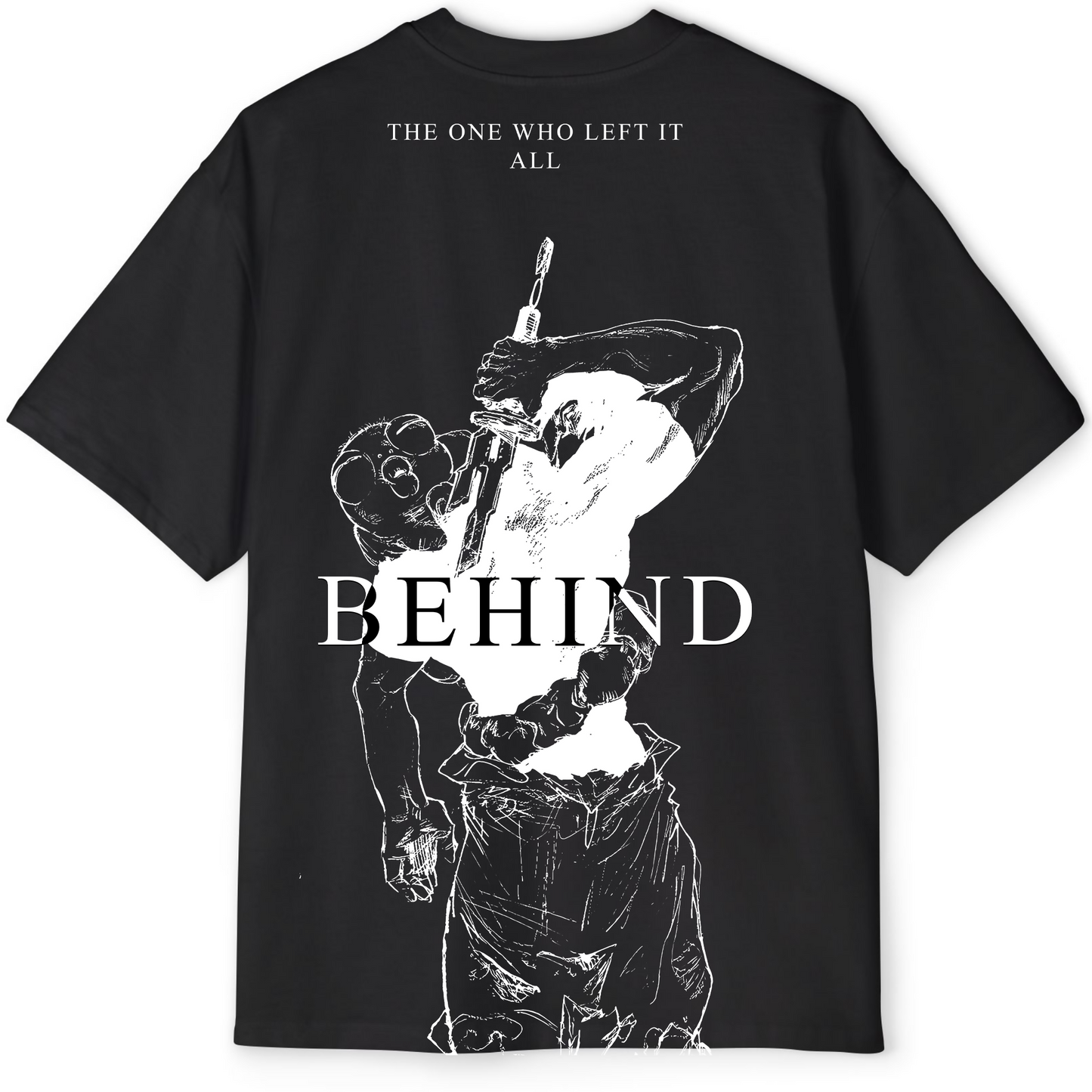 The One Who Left It All Behind – Jujutsu Kaisen Oversized Tee