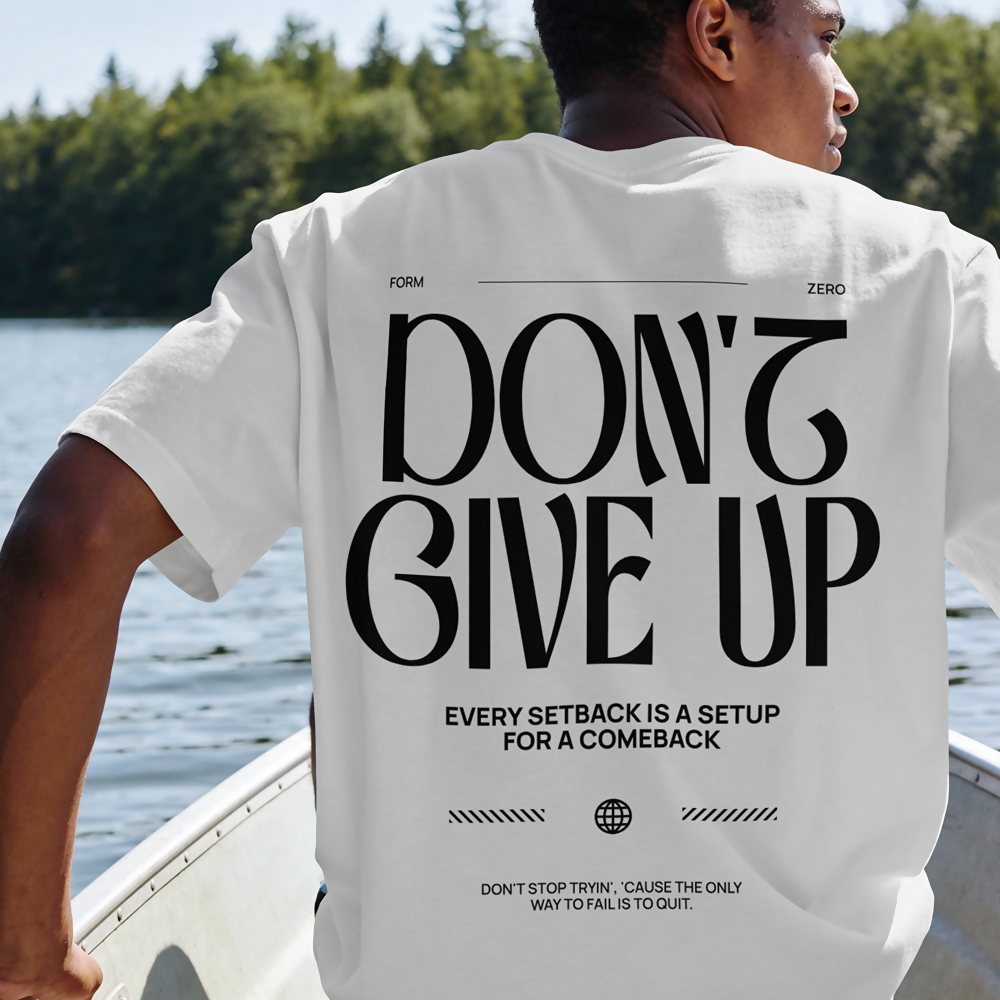 Don't Give Up Hope Oversized Tee
