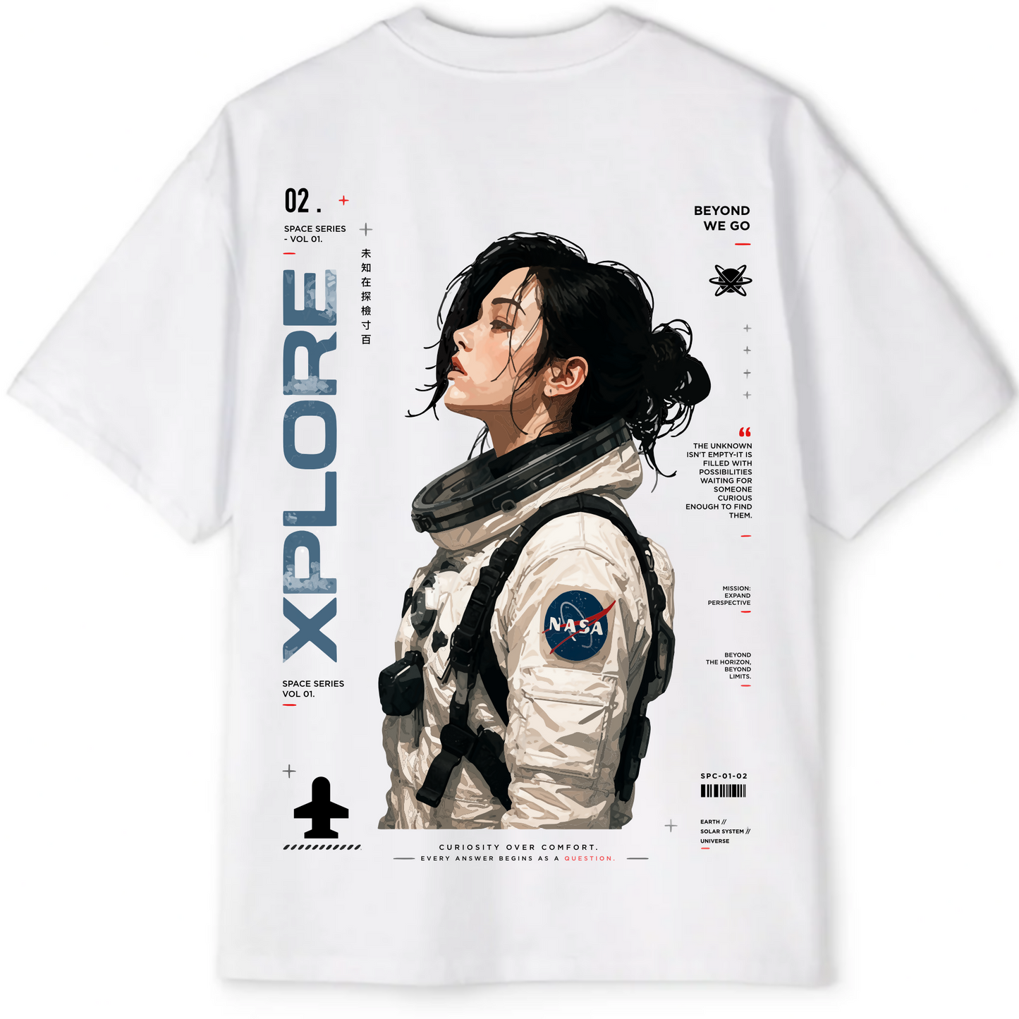 EXPLORE THE UNKNOWN - Oversized Tee