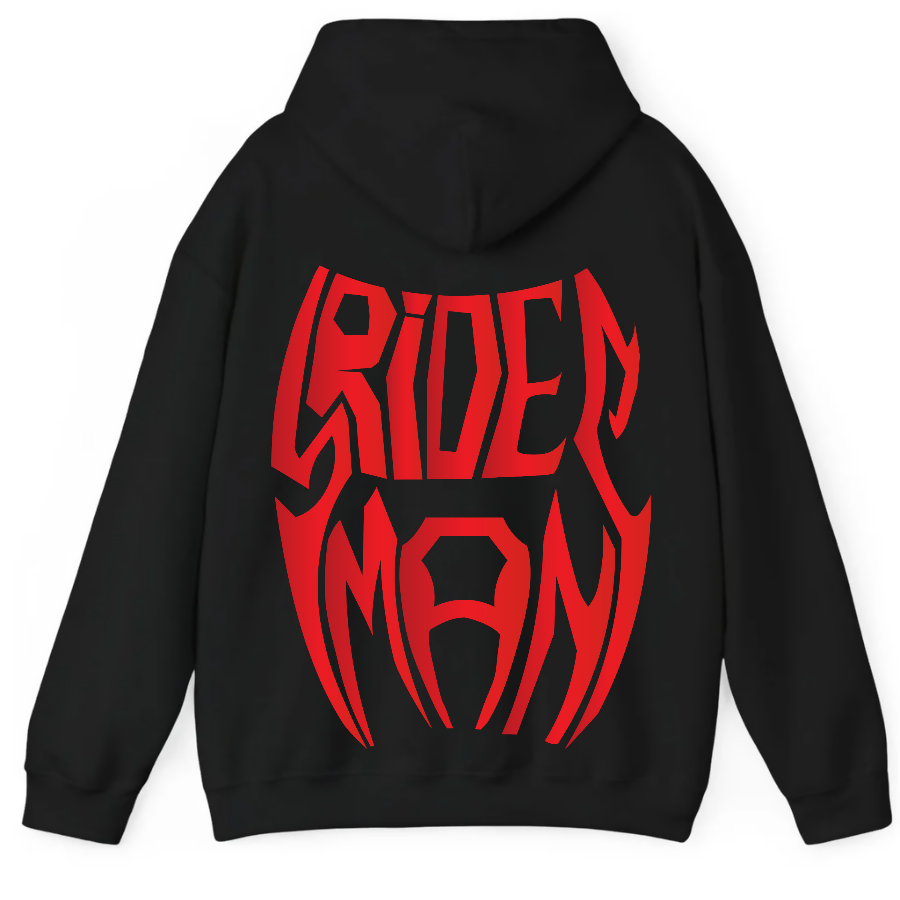 🕷️ TSIXTY CLOTHZ Red Spider Oversized Hoodie