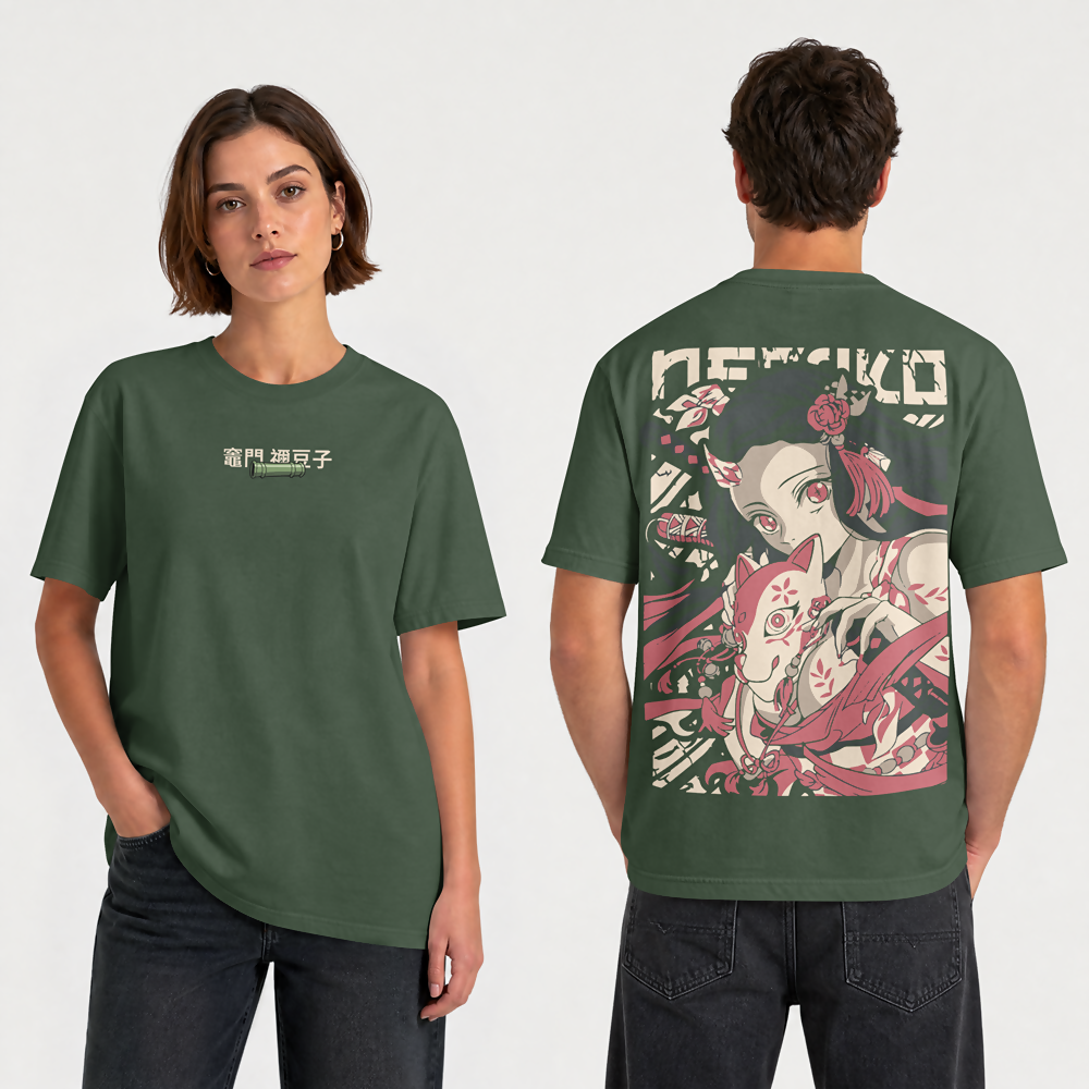 Nezuko Mhm Oversized Tee