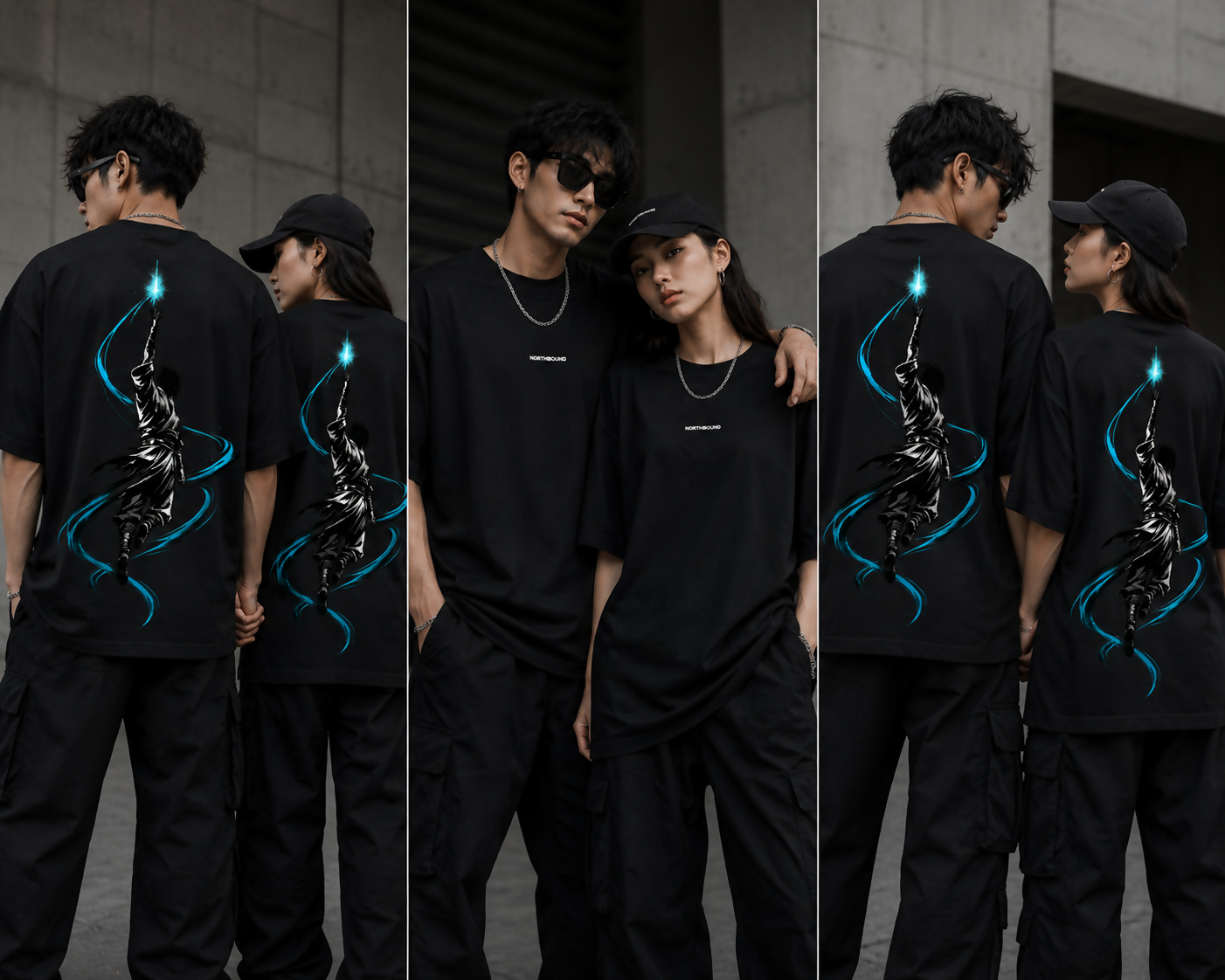 NORTHBOUND – Celestial Reach Oversized Tee