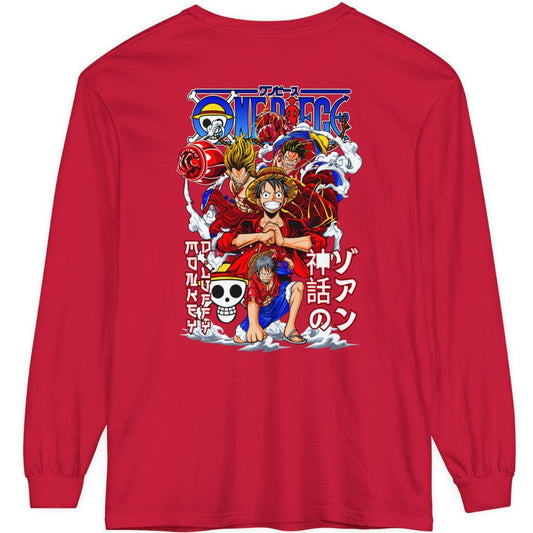 LUFFYRD Long Sleeve Tee - Red