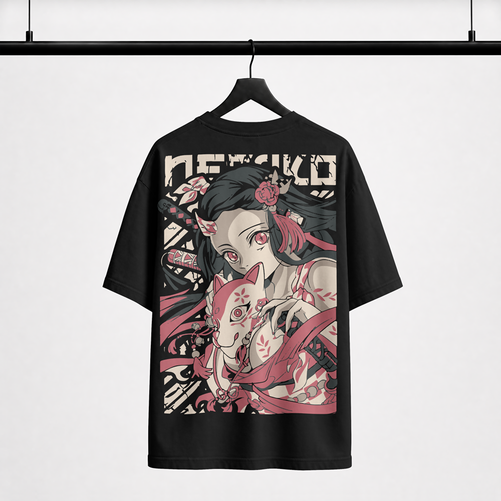 Nezuko Mhm Oversized Tee