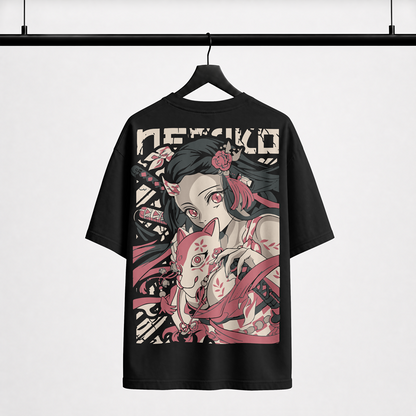 Nezuko Mhm Oversized Tee