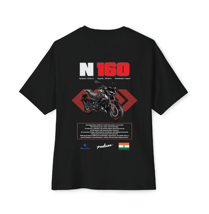 Luvara Bajaj Pulsar N160 Red | Oversized Tee
