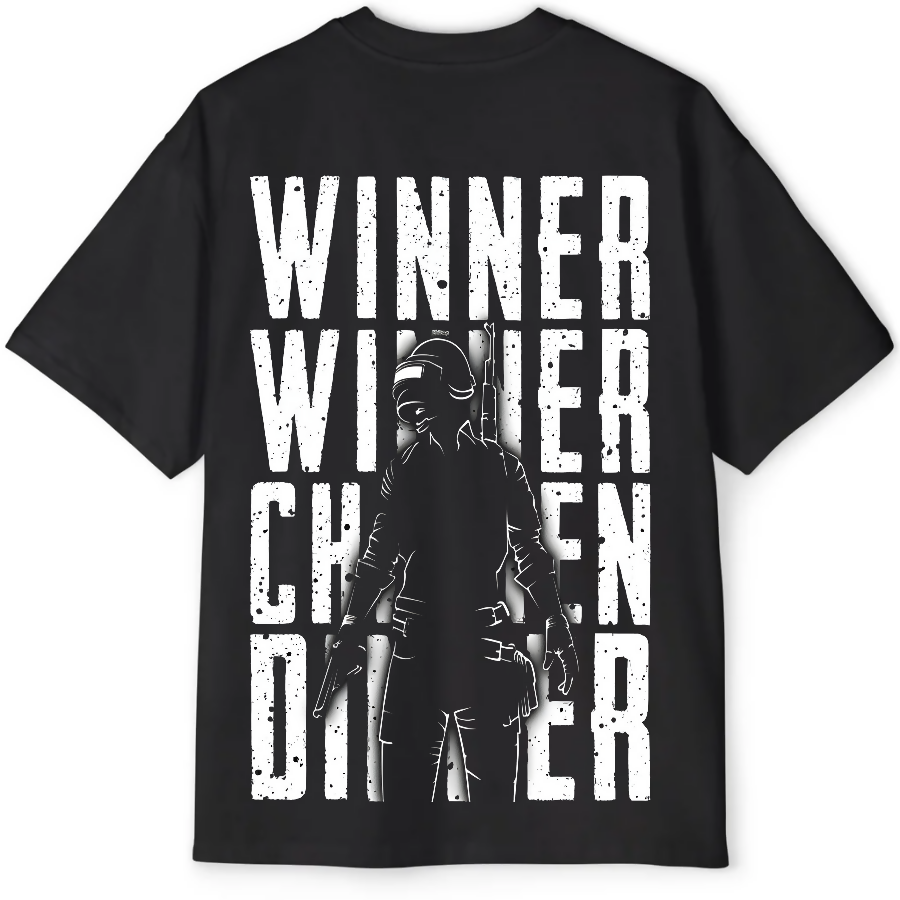 PubG Back Printed