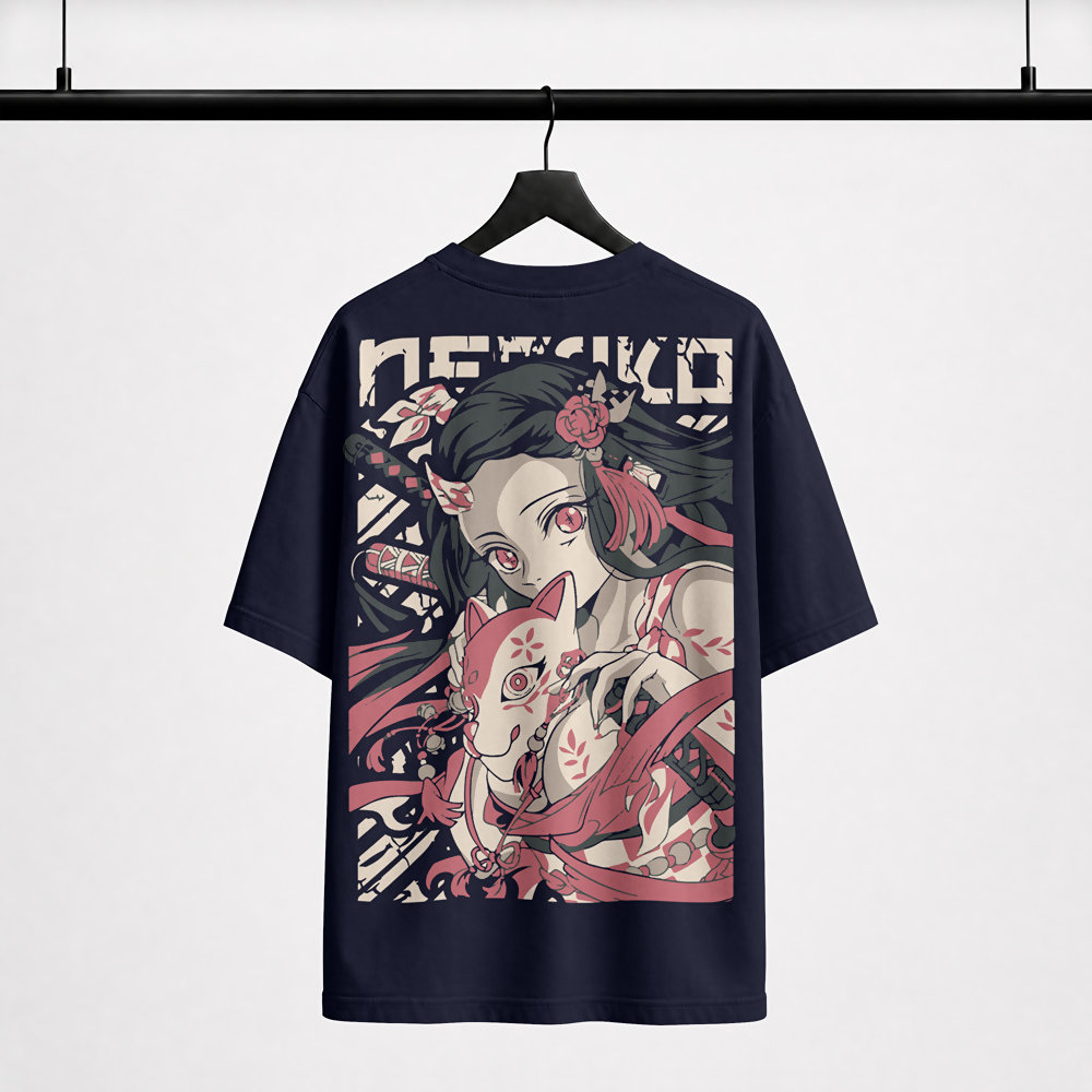 Nezuko Mhm Oversized Tee