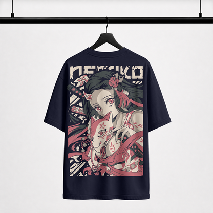 Nezuko Mhm Oversized Tee