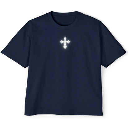 FAITH - Reflective Crown Of Thorns Oversized Tee