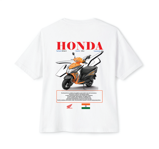 Luvara Honda Dio Orange | Oversized Tee