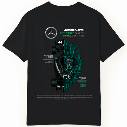 Mercedes Racing x Yaka Mask Tee - Regular Fit Tee