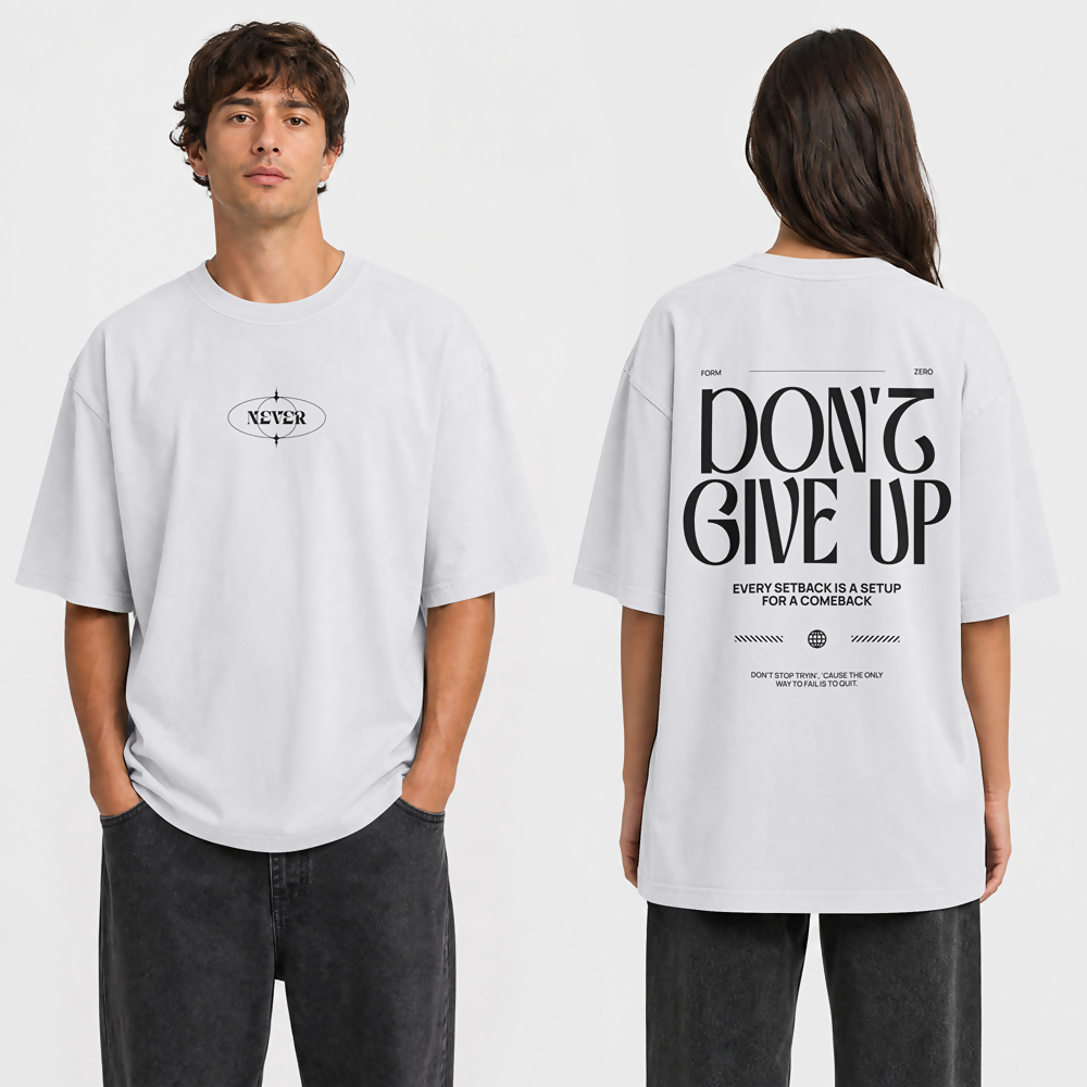 Don't Give Up Hope Oversized Tee