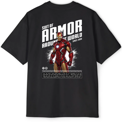 Iron Man: Suit of Armor - Oversized Tee
