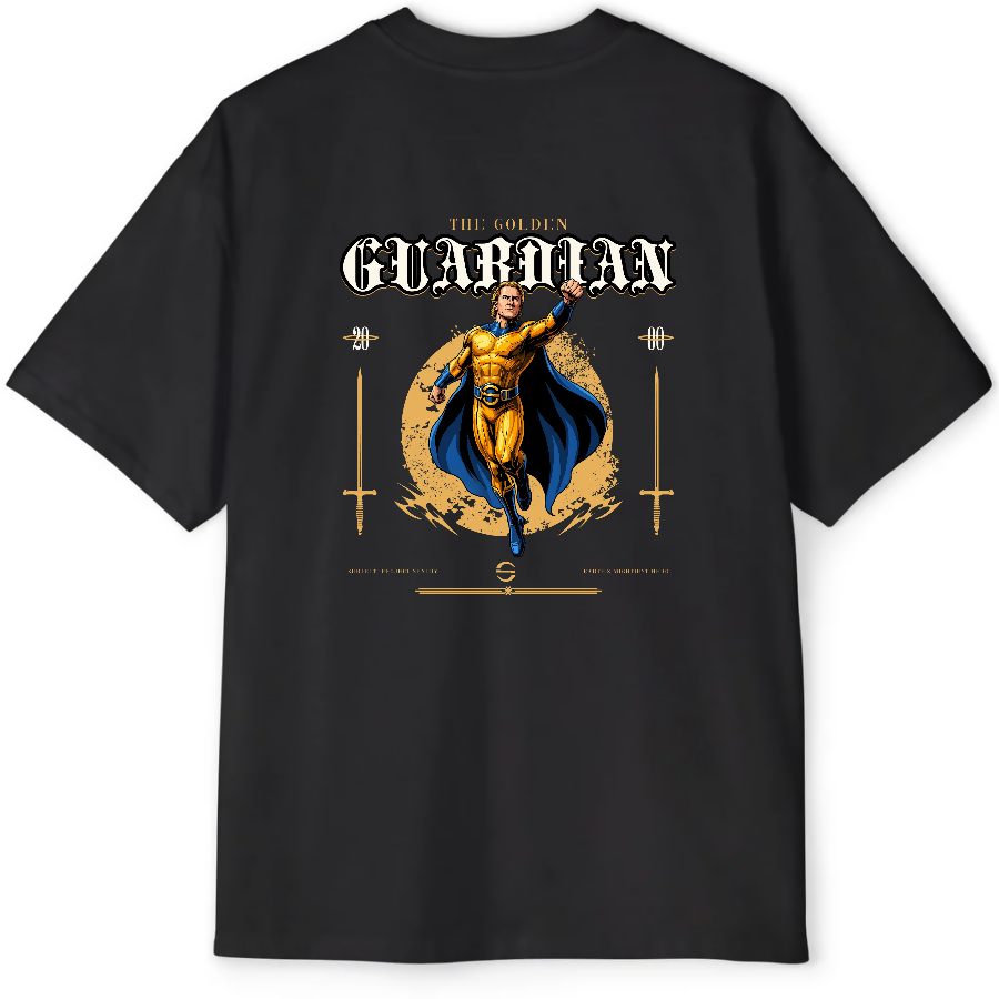 Sentry: Golden Guardian - Oversized Tee