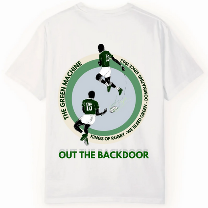 Out The Backdoor (Isipathana College Rugby) Tee - Regular Fit Tee