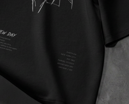 Spider-Man: Brand New Day - BLACK - OVERSIZED TEE