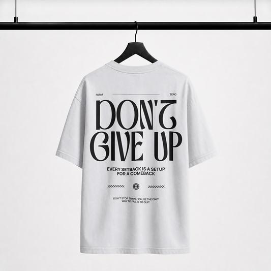 Don't Give Up Hope Oversized Tee
